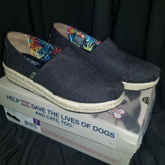 skechers bobs wedge shoes